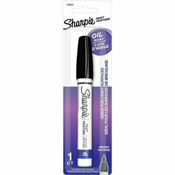 Newell Brands Sharpie Paint Marker, Oil-Based, Medium Point, Black SAN1905330